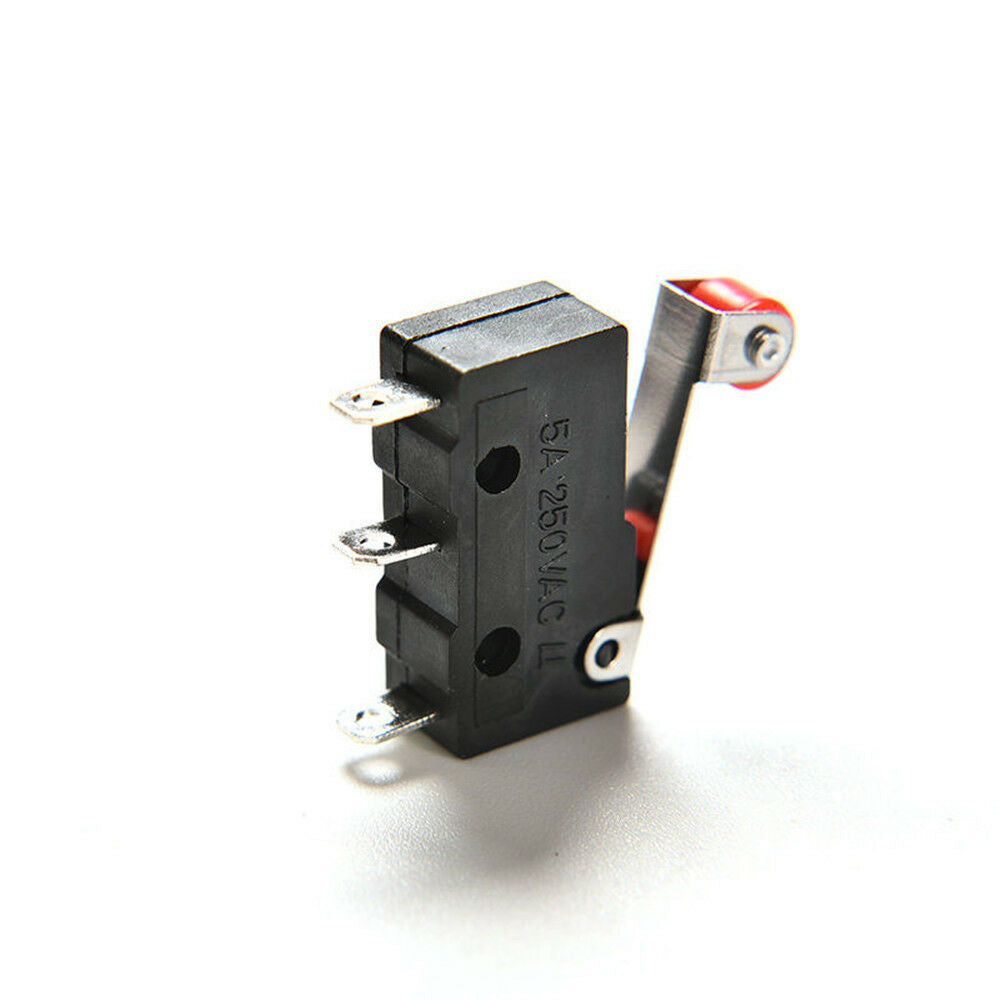 10Pcs Kw12-3 PCB Microswitch Hot Micro Roller Lever Arm Open Close Limit Switch
