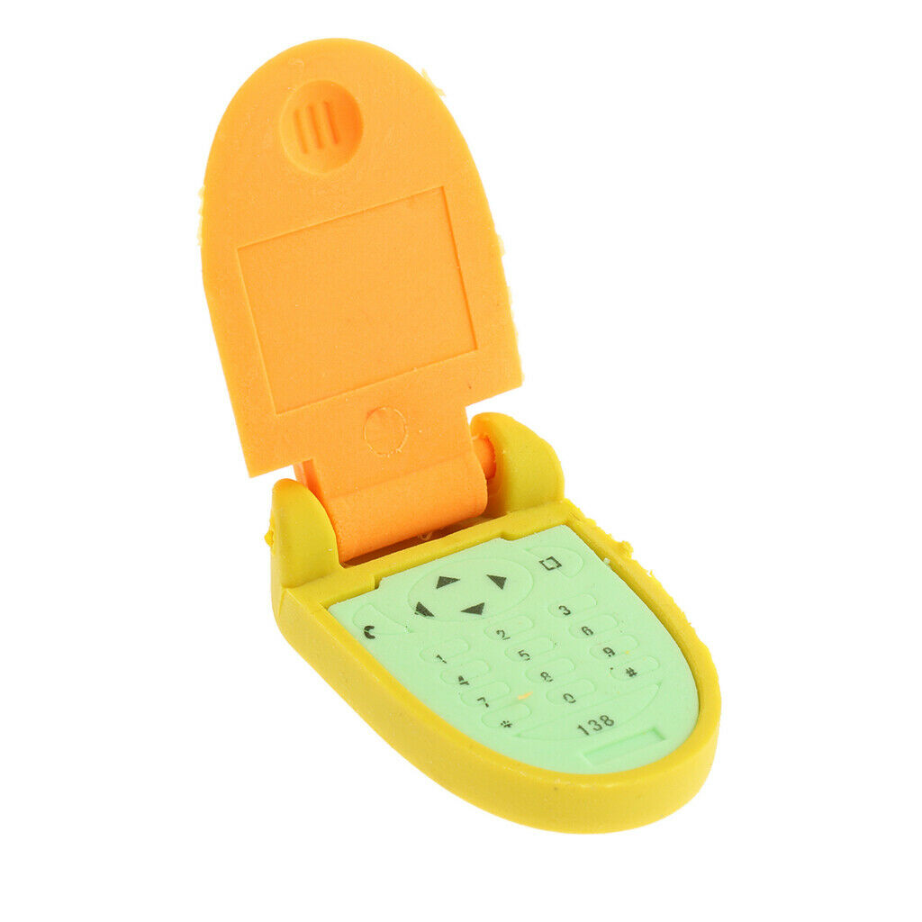 5pcs/Pack Creative Cartoon Mobile Phone Shaped Pencil Rubber Erasers Gift