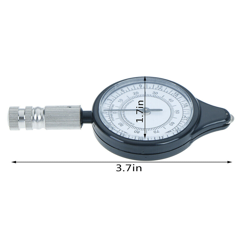 Outdoor Hiking Camping Map Measuring Gauge Range Finder Meter Scale Compassy TL