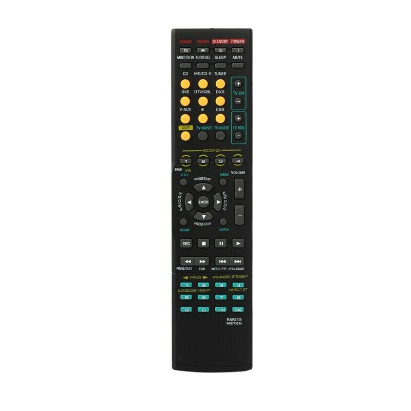 2X(Remote Control Smart Controller for Yamaha RX-V363 RX-V463 RAV315 RX-V56F5G8)