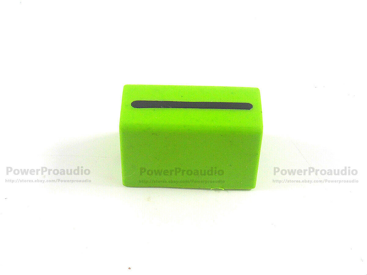 20pcs Channel Crossfader Fader Cap Knob For RANE 56 RANE TTM56 TTM 56s(green)