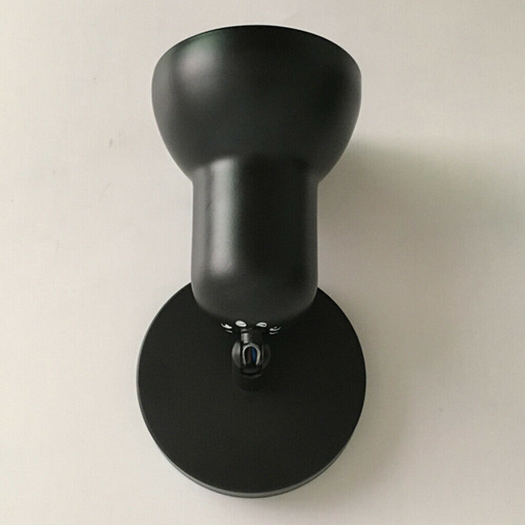 Set of 2 Wall Light Holder Adjustable Lamps Holder Bedroom Shop Garage Decor