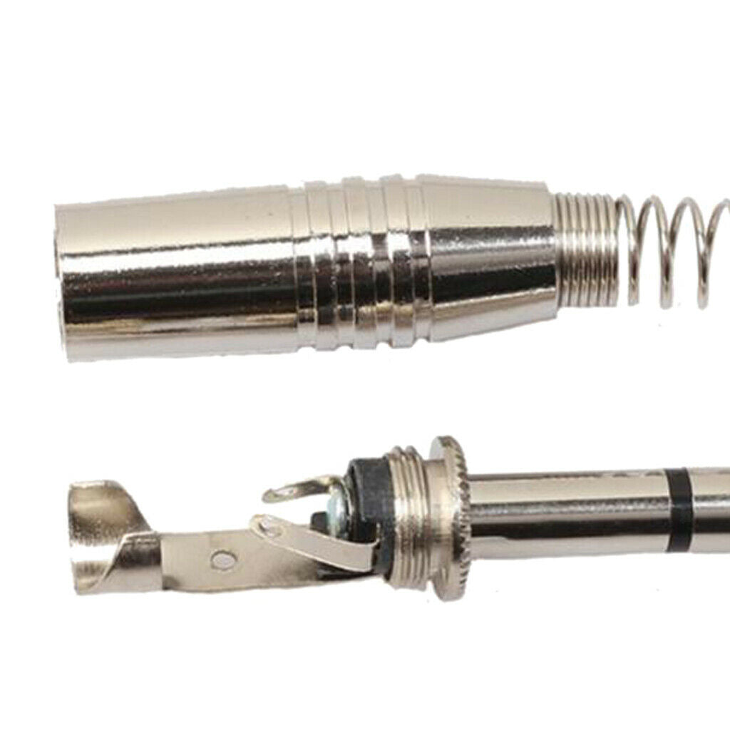 5 Pieces 6.35mm Stereo Audio Adapters