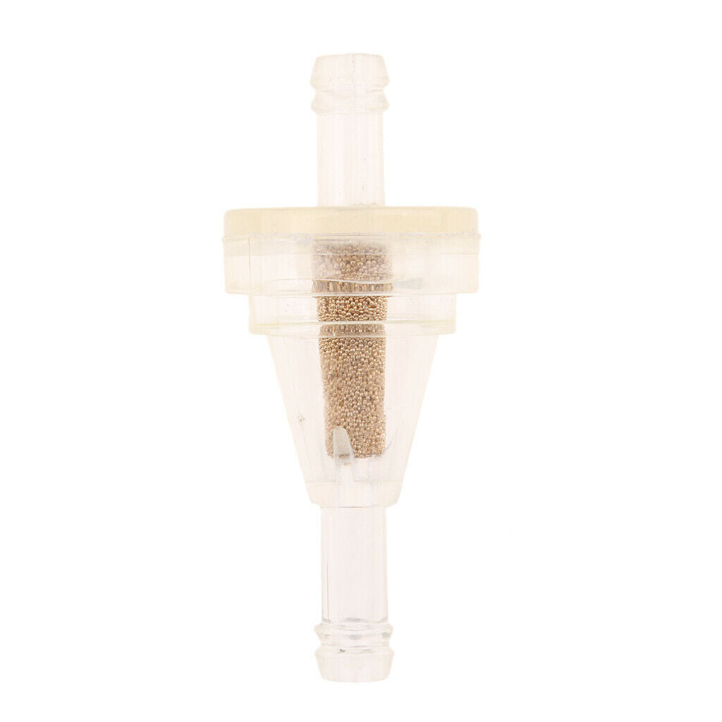Universal Petrol Inline Fuel Filter Motorcycle Part For 6mm And 8mm Pipes