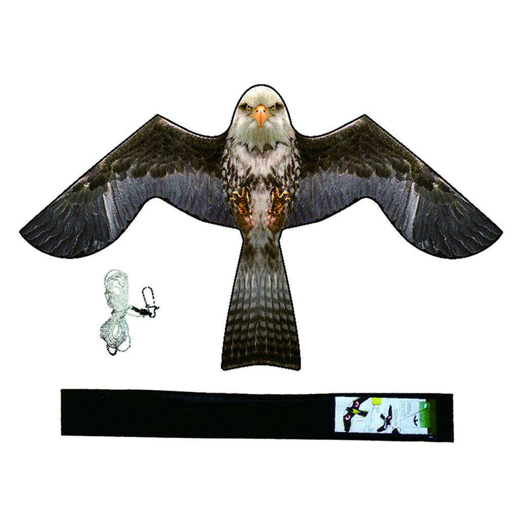 2 Set Hawk Birds Scarer Kite Weed
