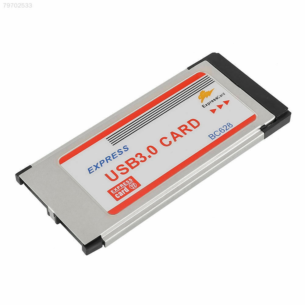 39BE Carte Express Expresscard 34mm Pour Double 2 Ports 2Ports USB 3.0 BC628 L60