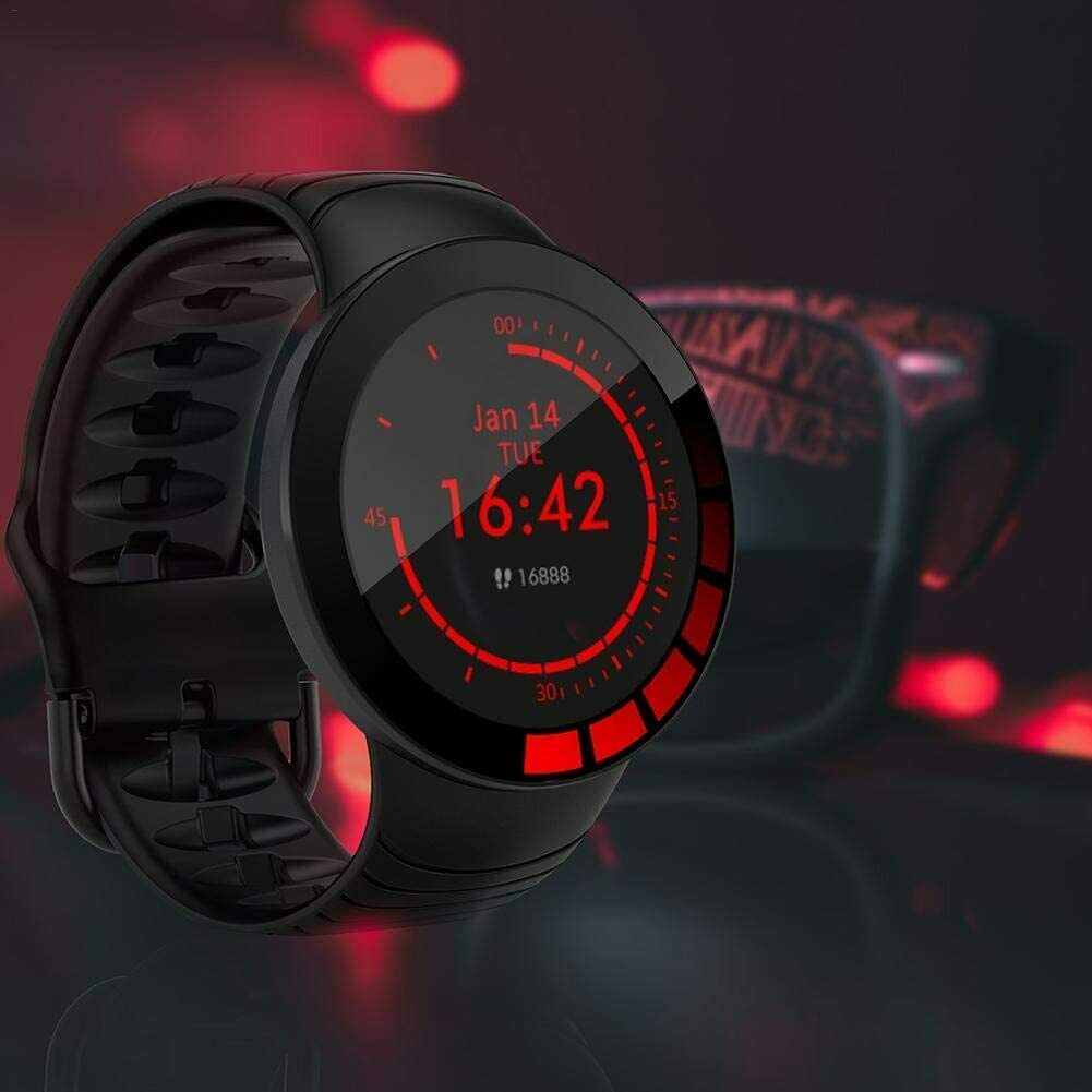 E3 Smart Watch Men Fitness Bracelet Heart Rate Blood Pressure Health Tracker SUK