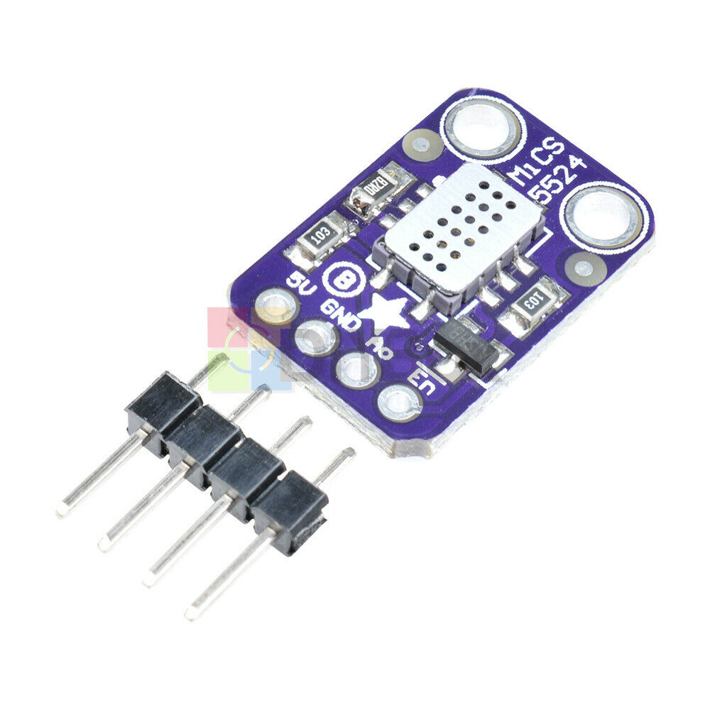 MiCS5524 Gas Sensor Breakout Board CO Alcohol H2 Ammonia VOC MEMS Detector