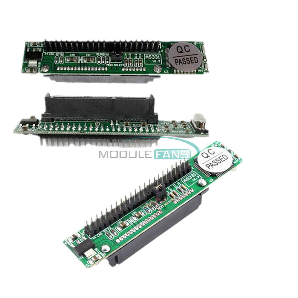 2PCS 2.5" IDE Hard Drive Laptop Female to 44Pin Male HDD SATA Adapter Converter
