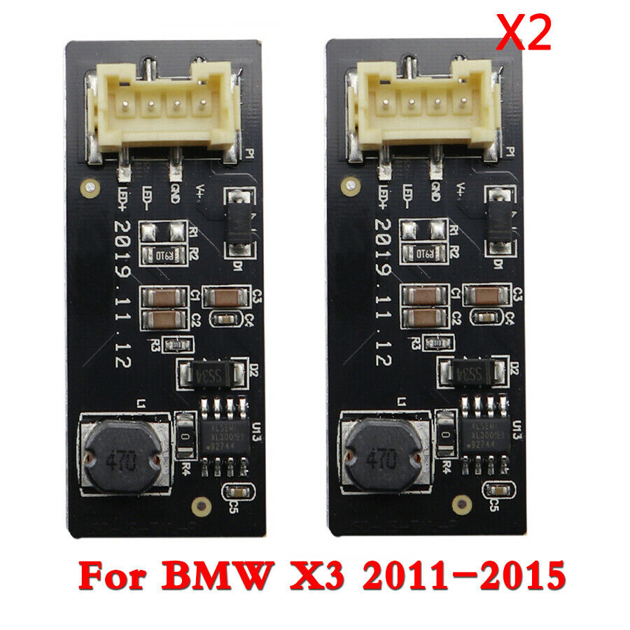 2Pcs LED Tail Light Repair Driver Chip Board Replacement For BMW X3 2011-2015