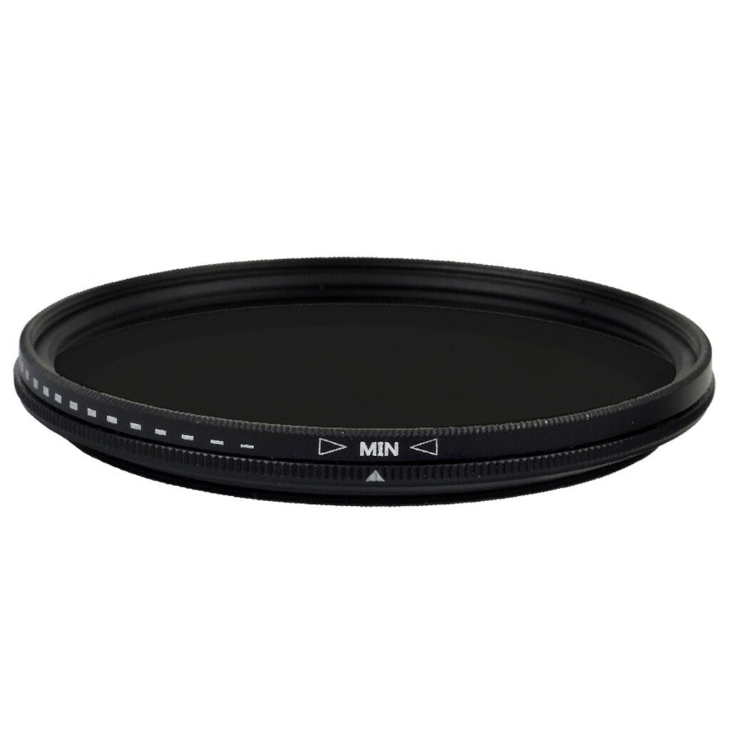 49mm Adjustable HD ND2-ND400 Variable ND Filter for Canon 77mm