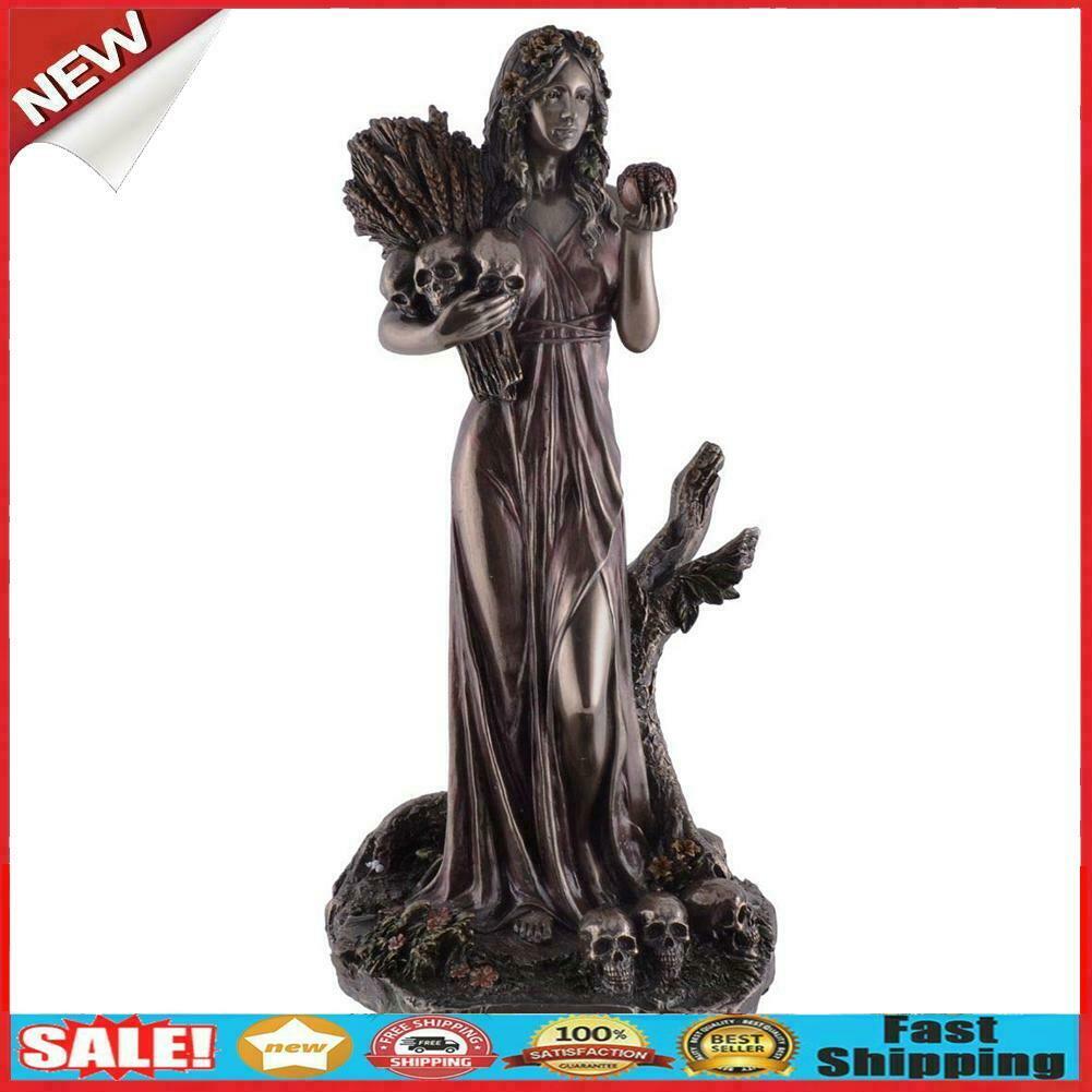 Persephone Greek Goddess of Vegetation and The Underworld Bronze Statue Decor @