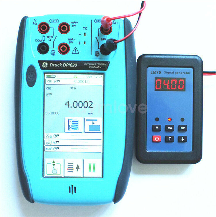 0-20mA 0-11V 110mV 24V Signal Generator Current Voltage Transmitter Simulation