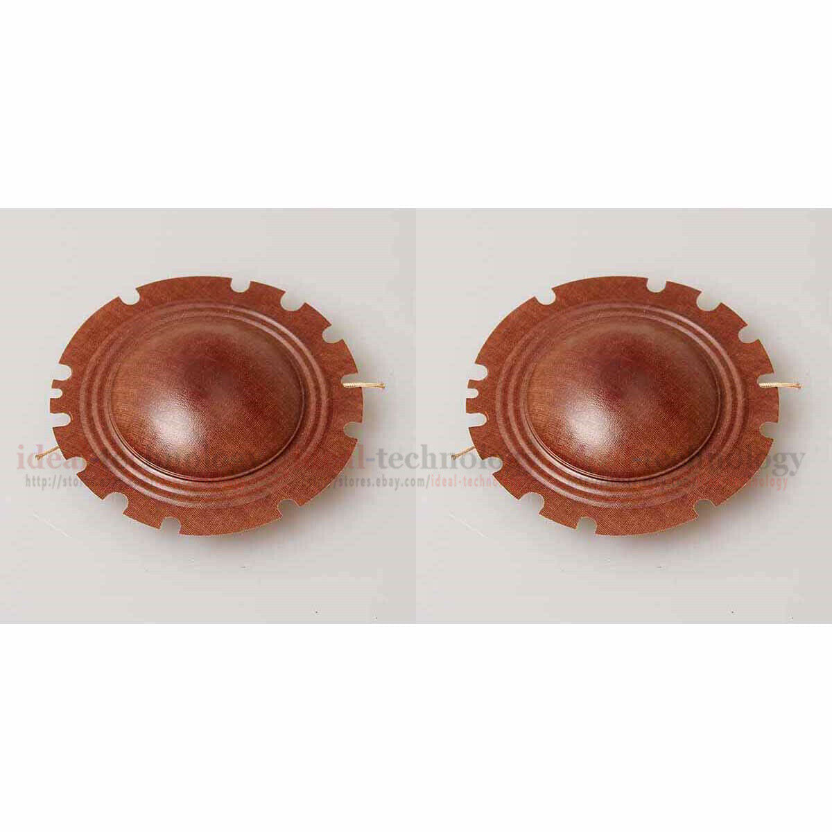 2pcs 200W 66mm speaker diaphragm Horn tweeter sound film voice coil