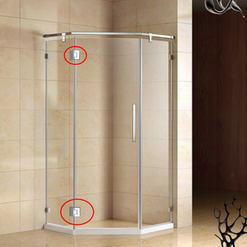180 Degree Adjustable Glass Shower Hinge Tempered Glass Shower Doors Hinge 4