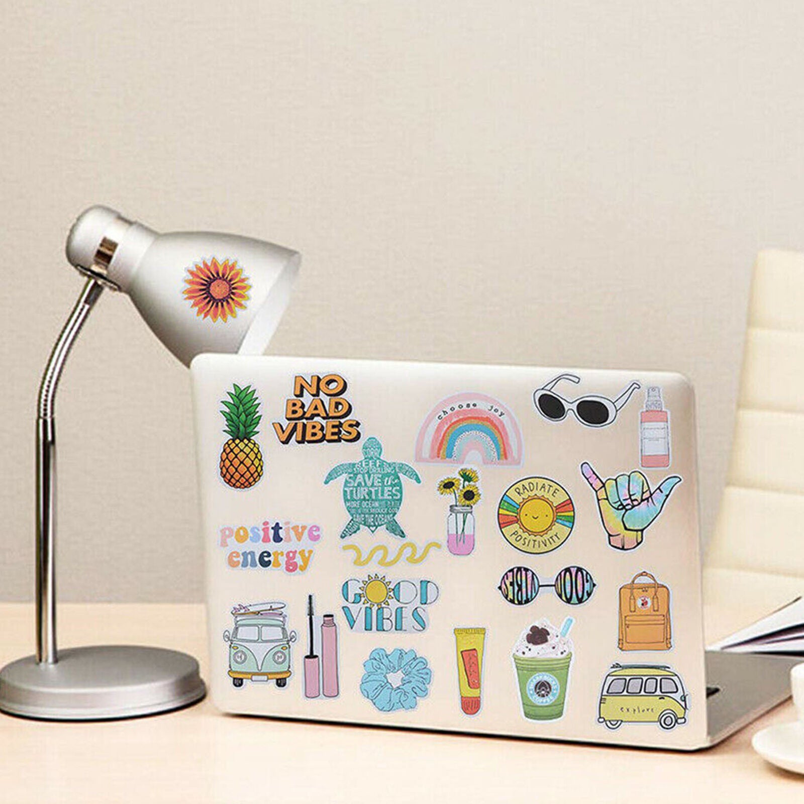 100Pcs Cute Vine Stickers Pack for Luggage Laptop Skateboard Water Bottle Decals