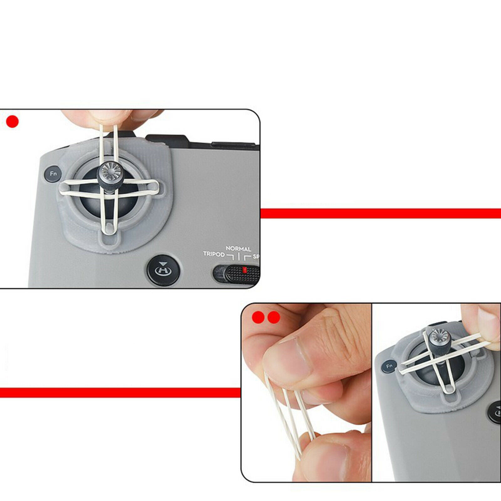 2/Set Drone Joystick Thumb Rocker Damper for DJI Mavic Mini Air 2S Remote