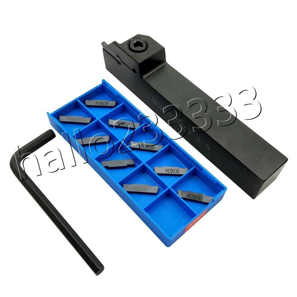MGEHR2020-2.5 Lathe Turning Tool holder + MGMN250-M 2.5mm width inserts