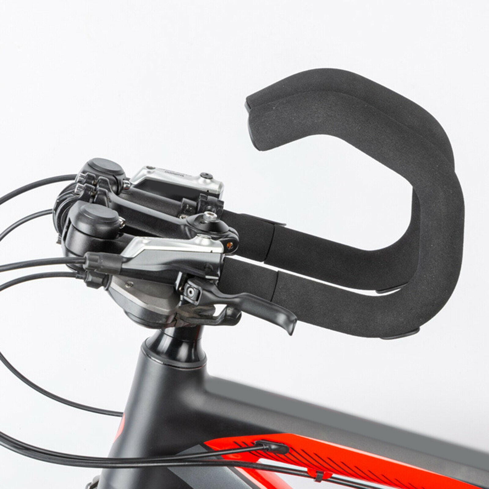 Folding Mountain Bike Butterfly Handlebars Long Distance Cycling Rest Bar