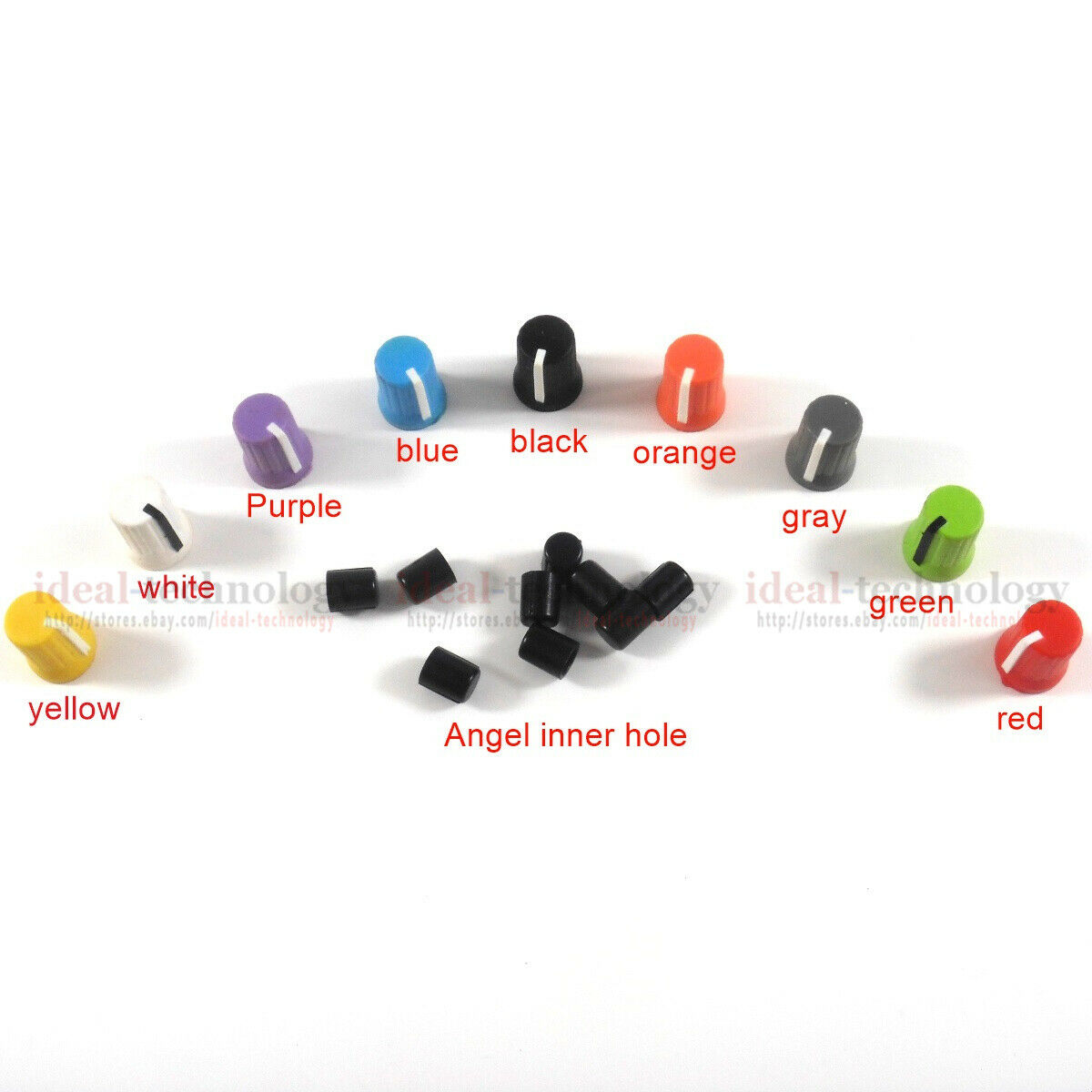 36pcs Color Rotary Control Knob For Pioneer XDJ-RX R1 RZ AERO DJM-T1 S9 DIY DJ