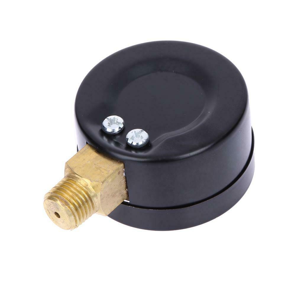 100 PSI 0.25in Air Pressure Gauge Meter Hydraulic Tester Dial Manometer @