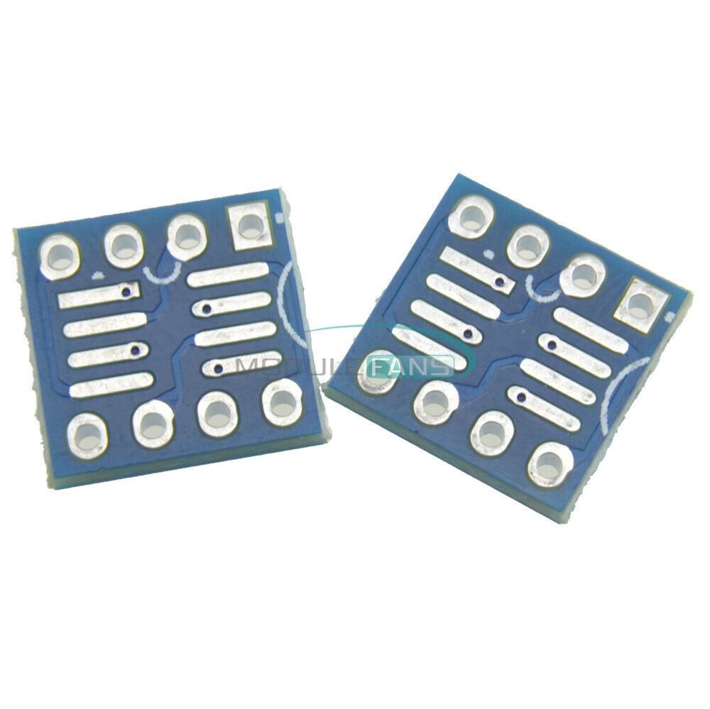 50PCS SOP8 SO8 SOIC8 TSSOP8 MSOP8 DIP8 Adapter PCB Conveter Board DIY