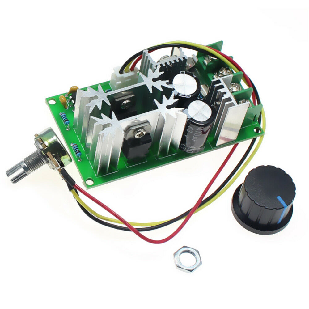 DC 10-60V 20A Motor Speed Regulator High Power Drive Module PWM Motor Controller