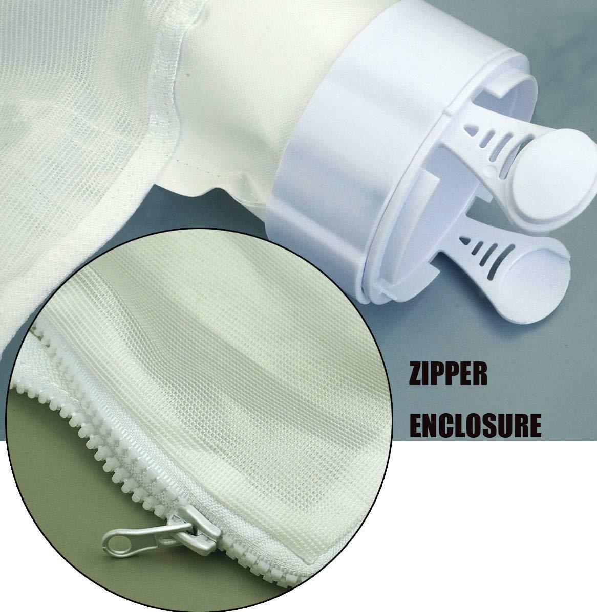 2 Pack Pool Spa Cleaner All Purpose Bag Fits Polaris 280, 480 Zippered K13 K16