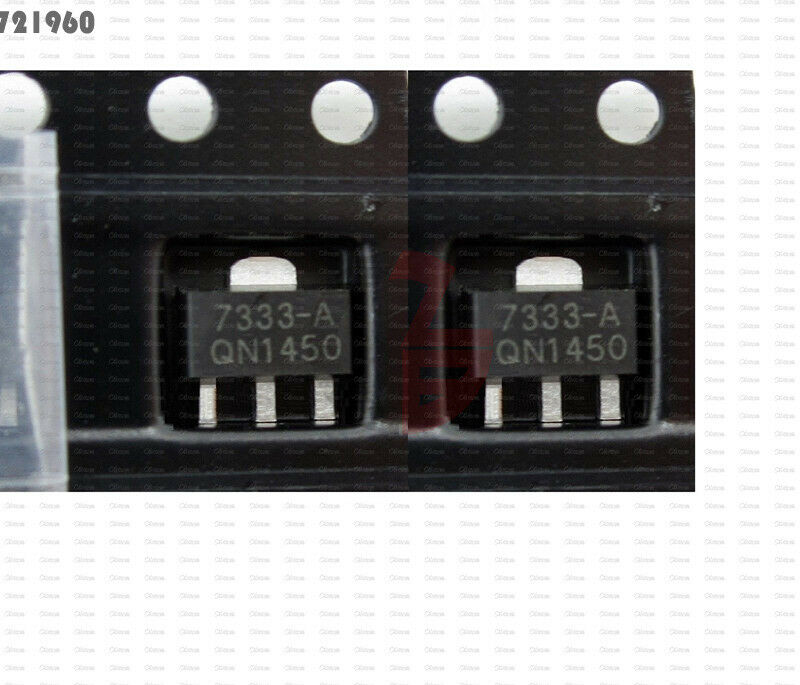 10Pcs 3.3V HT7333-A HT7333 SOT-89 Low Power Consumption LDO Voltage Regulator