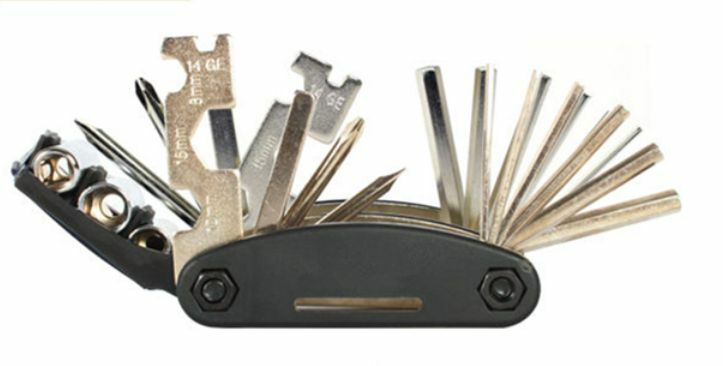 Multi Allen Wrench 13in1 Folding Hex Key Screwdriver Socket Tools For Kawasaki
