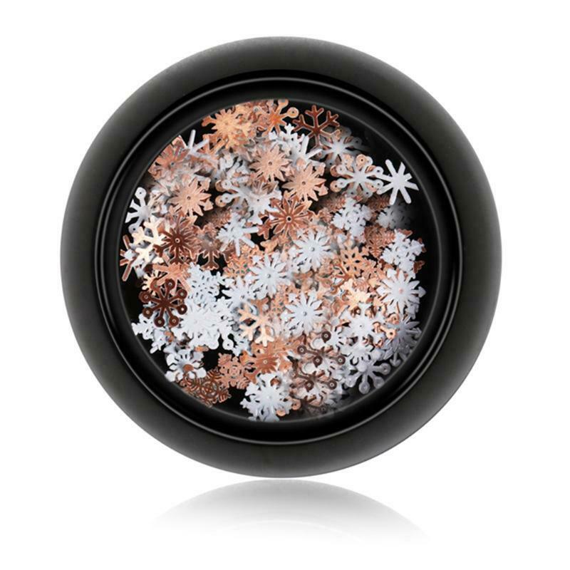 Professional Snowflakes Nail Art Sequin Powder Glitter for DIY Craft Decorations