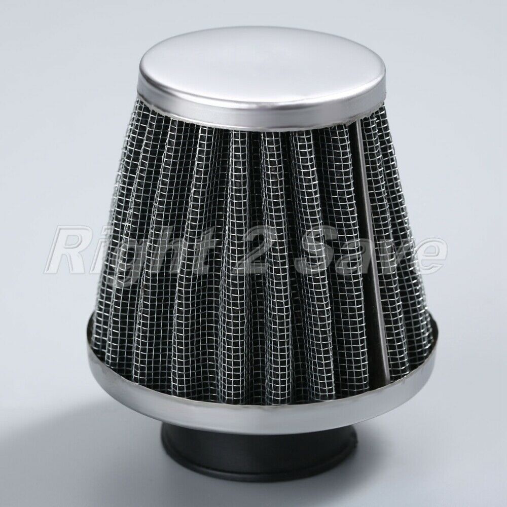 35mm Motor Air Intake Cleaner Filter for Scooter ATV Minibike Pod Gauze Metal