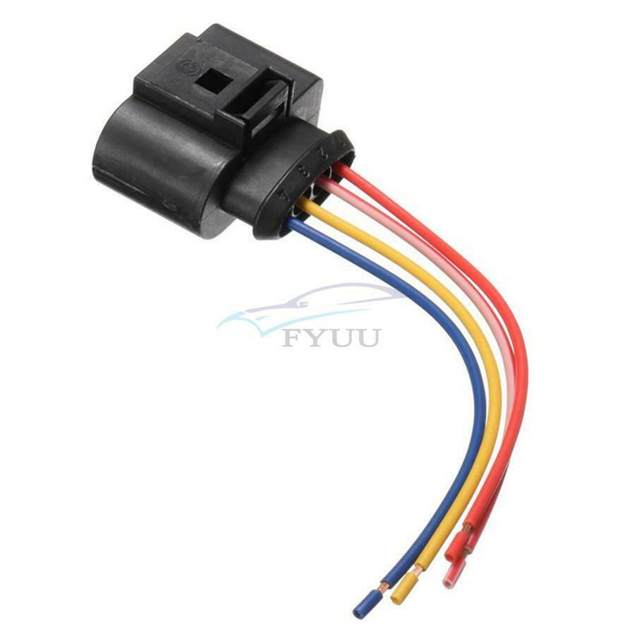 4 Pieces\Lot 1J0973724 Ignition Coil Connector Plug Wiring Loom For Seat