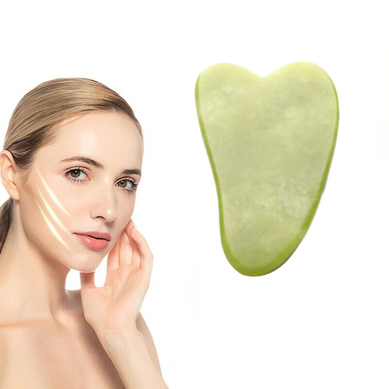 Jade Stone Gua Sha Massage Tool For Face SPA Therapy GuaSha Massager Boa.l8