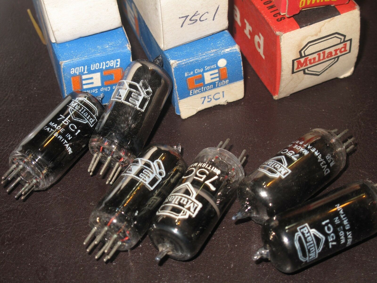 1PCS - CEI 75C1 Vacuum tube - NOS