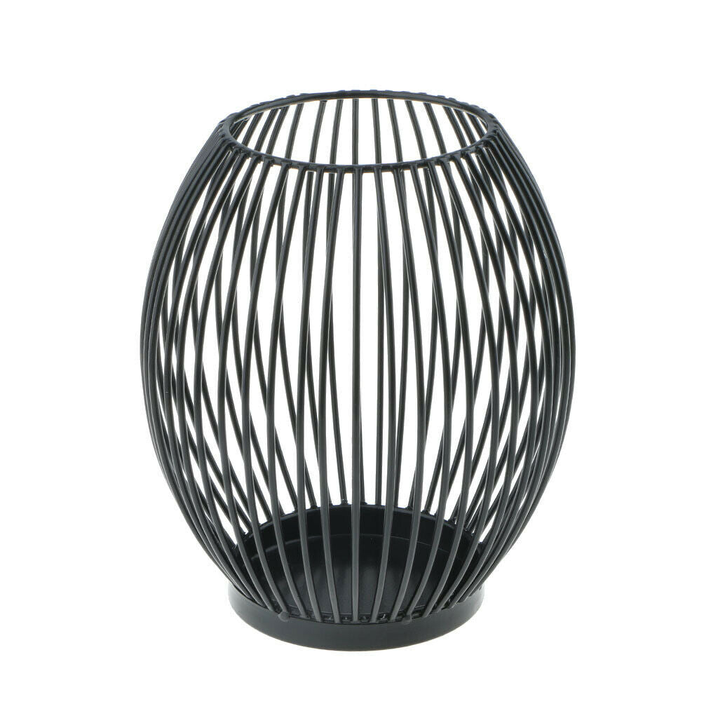Modern Metal Iron Votive Candle Holder for Cafe Bar Parties Home Table