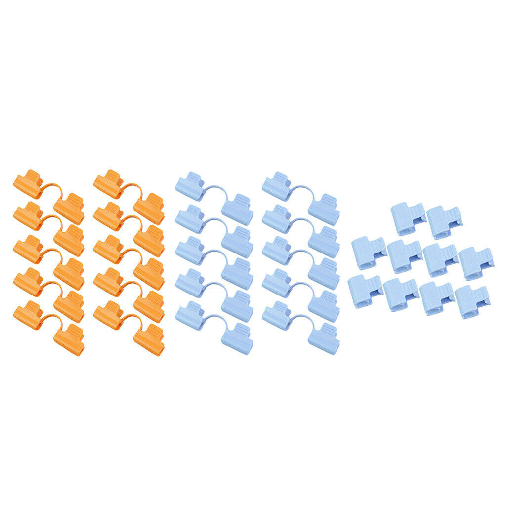 30Pcs Pipe Greenhouse Clamps Greenhouse Sunshade Net Fixing Clips Clamp