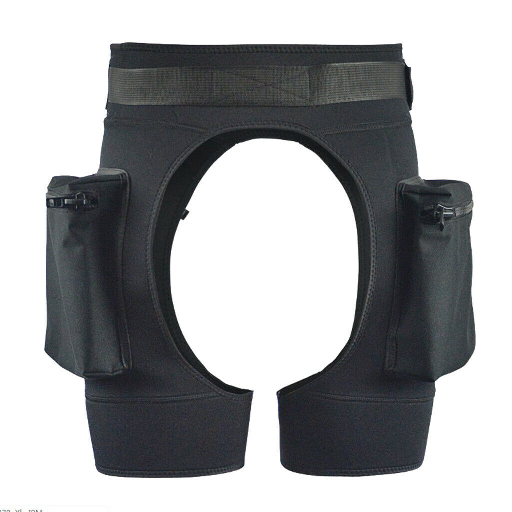 Men's Wetsuit Shorts with Pocket - High Performance 2.5mm Neoprene -One Size