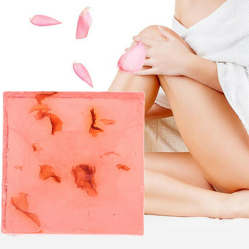 1Pc Rose Vaginal Itching Odor Soap Natural Wash Stops The Private Itching O3 Tt