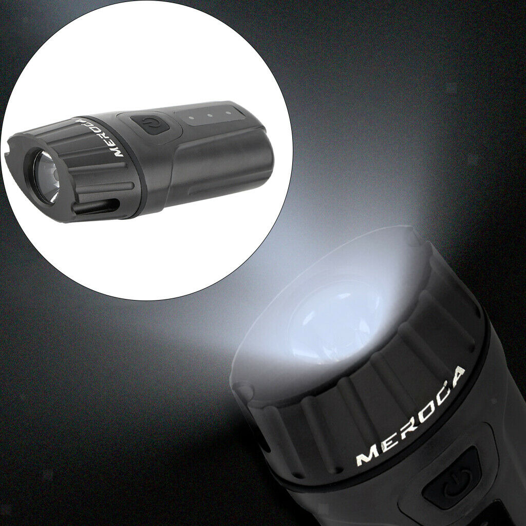 Water Resistant Bike Head Lights USB Bicycle Warning Cycling Front Light