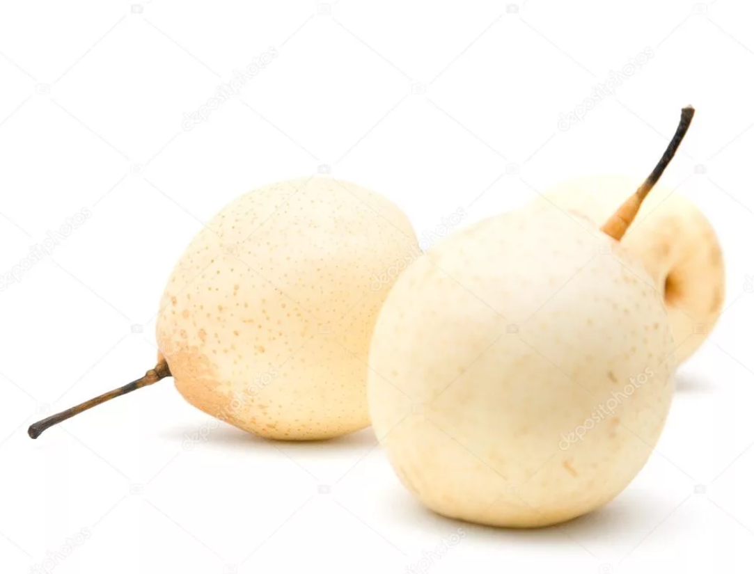 5PCS Seeds Pear Chinese White Sand Juicy Fleshy Sweet Delicious Green Fruits