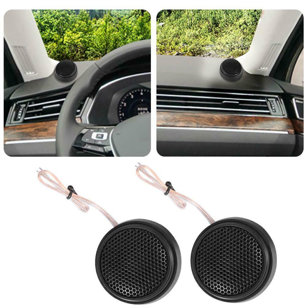 1 Pair Car Dome Tweeter Speakers 98dB 100W Super Power Audio Loudspeakers @