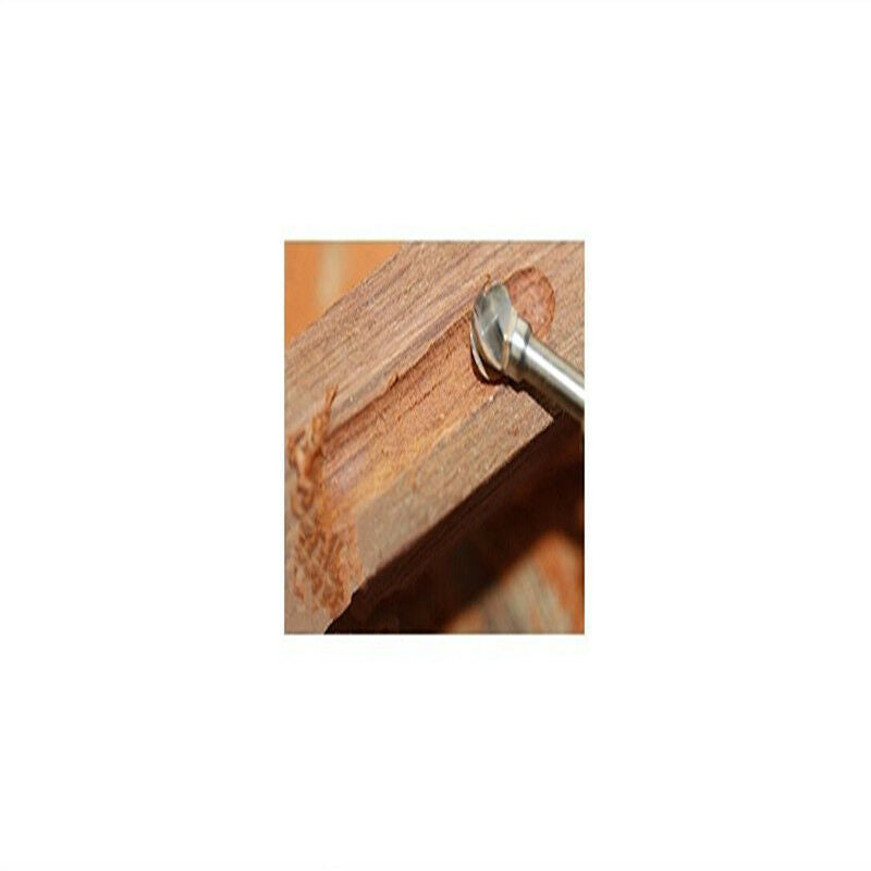 Rotary Burr Set Drill Dremel Tool Wood 3mm Shank Carbide Tungsten Bits Grinding