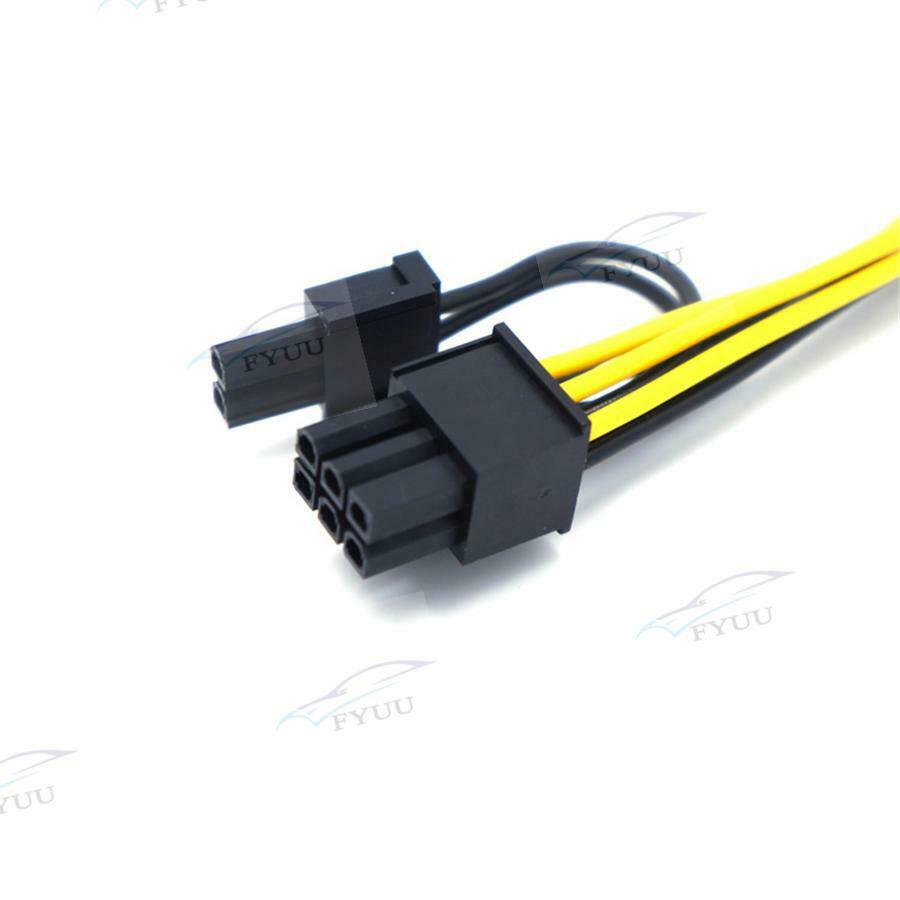 10 PCS 6-pin to 8-pin PCI Express Power Cable for Video Card PCIE PCI-E