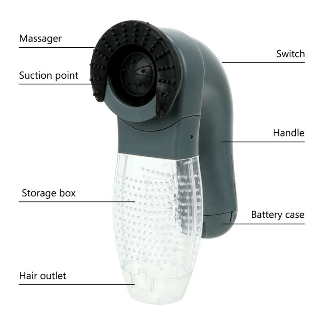Electric Cat Dog Pet Comb Vacuum  Cleaner Hair Remover Cat Grooming Tools