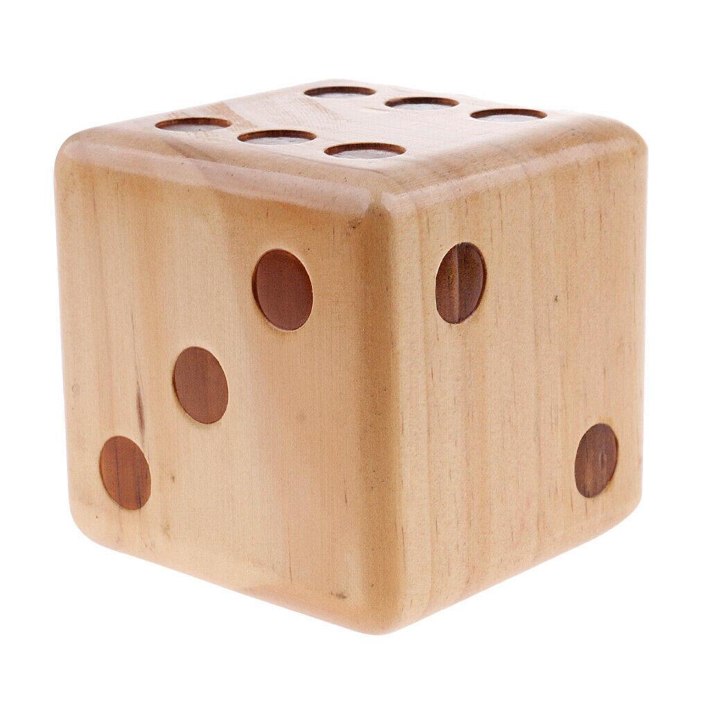 Large Dot Dice 6 Pips Jumbo Outdoor Lawn Game Party Activity Game Dice 3.5