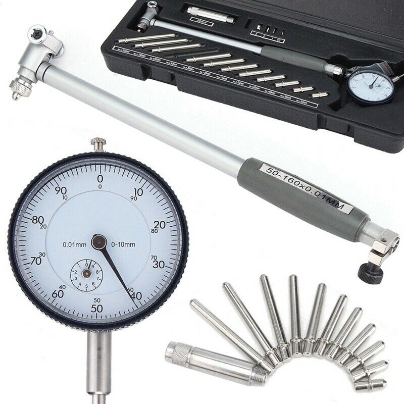 50-160Mm 0.01Mm Dial Bore Gauge Indicator Diameter Indicators Precision EngineE4