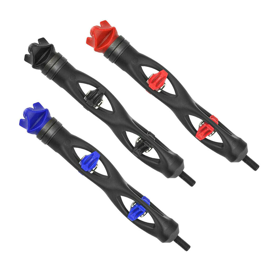 2pcs Archery Stabilizer Hunting Bow Damper Noise Reduce Dampener with 2