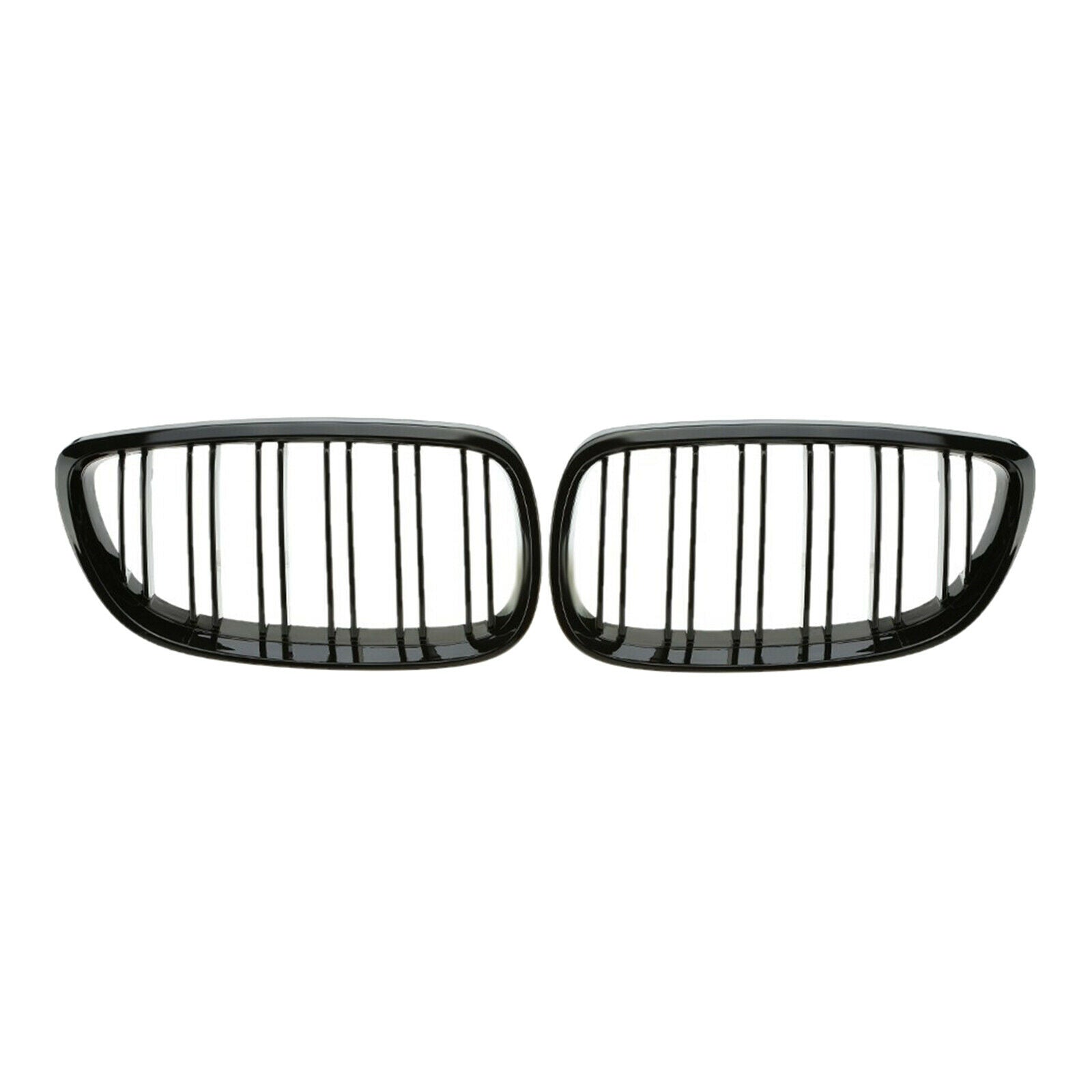 Front Gloss Black Grill Grille Replaces for BMW E92 E93 M3 2006-2009 Premium