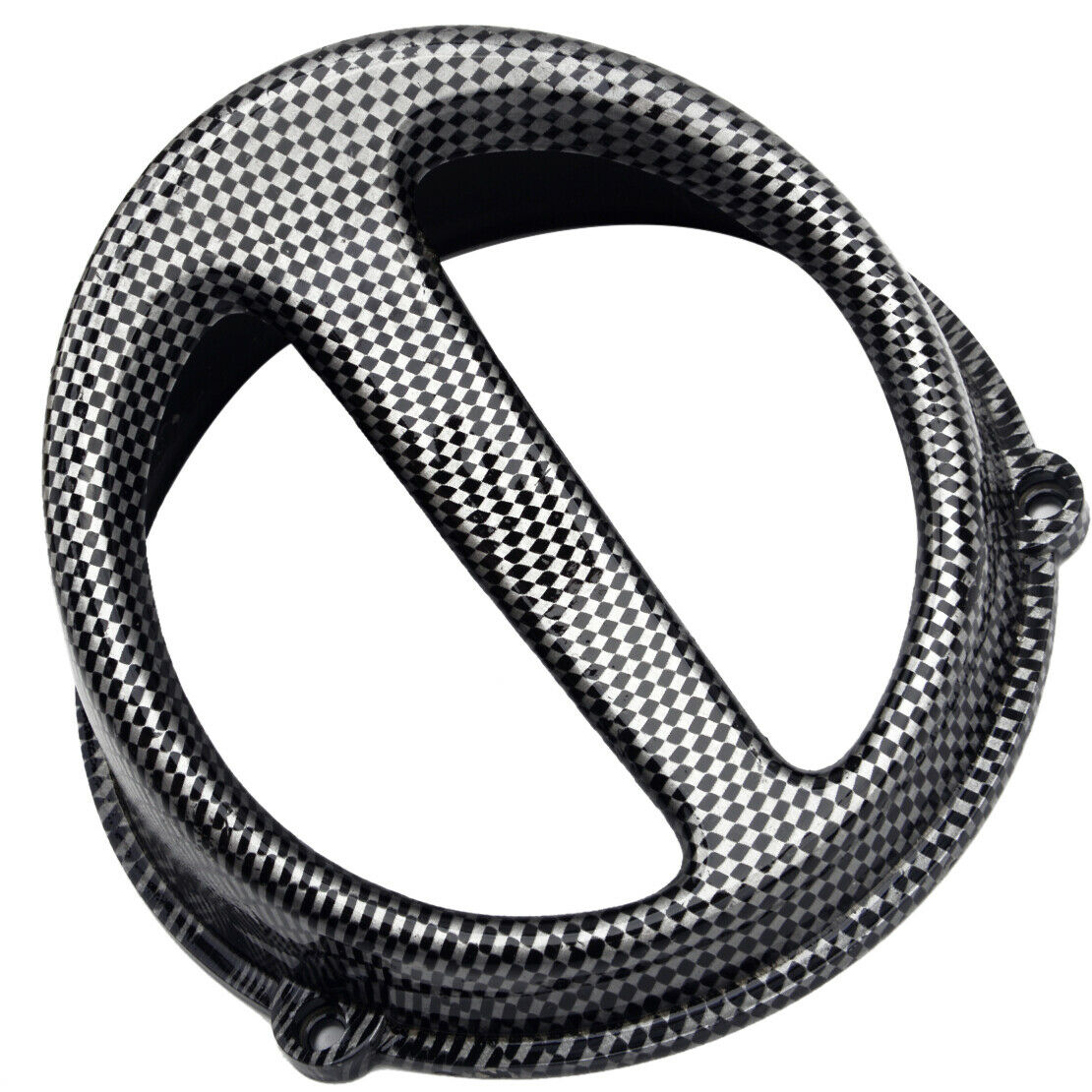 ABS Carbon Fiber Style Motorcycle Fan Cover Scoop Cap fit for GY6 125cc 150cc